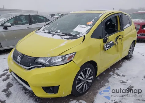 2015 Honda Fit Ex/Ex-L from USA, damaged, VIN 3HGGK5H80FM751543